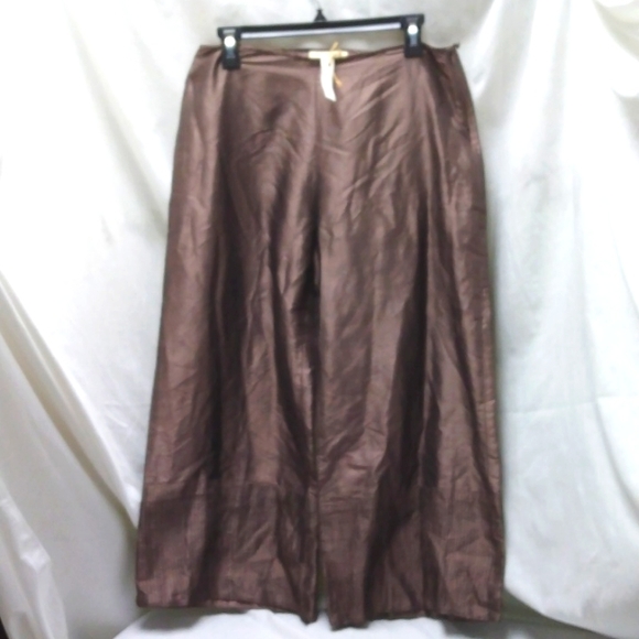 White Ginger 100& Silk Pants Size 2 NWT - Picture 1 of 9